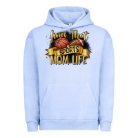 Pigment Grape Ice livin that sports mom life Urban Hoodie - CowGirlArtShop