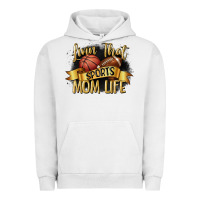 Pigment Lunar Rock livin that sports mom life Urban Hoodie - CowGirlArtShop