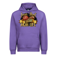 Tulip livin that sports mom life Urban Hoodie - CowGirlArtShop