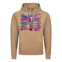 Vintage Coffee why fall in love when you can fall asleep Vintage Hoodie - OliviaCreatesArt