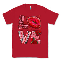 Red love kiss Classic Tee - AdoDesignShop