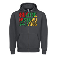 Smoke black history Zipper Hoodie - MaliasSmallBusiness