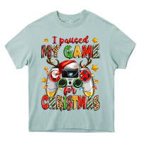 Arona i paused my game for christmas Heavy Core Tee - Zillion Design Studio