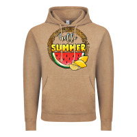 Vintage Coffee hello summer watermelon Vintage Hoodie - JahusDesignShop
