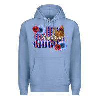 Colony Blue American Chicken Premium Hoodie - Bettercallsaul