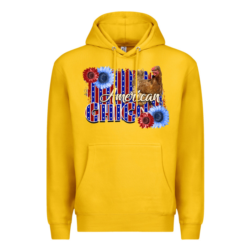 American Chicken Premium Hoodie by Bettercallsaul | Teevron