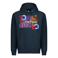 Navy American Chicken Premium Hoodie - Bettercallsaul