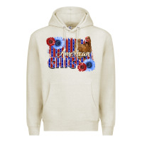 Oatmeal Heather American Chicken Premium Hoodie - Bettercallsaul