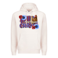 Pale Pink American Chicken Premium Hoodie - Bettercallsaul