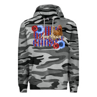 Slate Camo American Chicken Premium Hoodie - Bettercallsaul