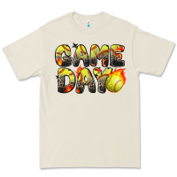 Bone game day softball leopard Premium Tee - Zillion Design Studio