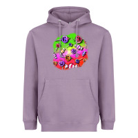 Lavender halloween candy  patches Heavyweight Hoodie - BundleAndBundleShop
