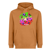 Meerkat halloween candy  patches Heavyweight Hoodie - BundleAndBundleShop