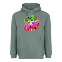 Sage halloween candy  patches Heavyweight Hoodie - BundleAndBundleShop