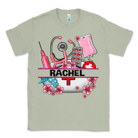 Matcha costom name nurse hat and elements Classic Tee - AdoDesignShop