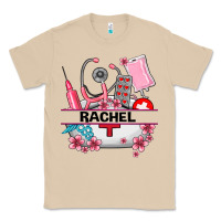 Mushroom costom name nurse hat and elements Classic Tee - AdoDesignShop
