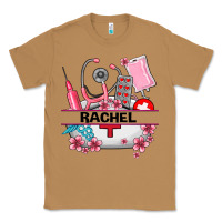 Toasted Coconut costom name nurse hat and elements Classic Tee - AdoDesignShop