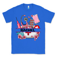 True Royal costom name nurse hat and elements Classic Tee - AdoDesignShop