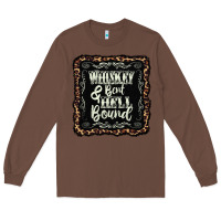 Chestnut whiskey bent hell bound black Long Sleeve Tee - AdoDesignShop