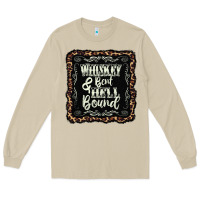 Mushroom whiskey bent hell bound black Long Sleeve Tee - AdoDesignShop