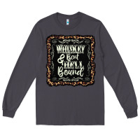 Smoke whiskey bent hell bound black Long Sleeve Tee - AdoDesignShop