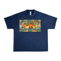 Navy Fall Sweet Fall Urban Heavy Tee - Artiststas
