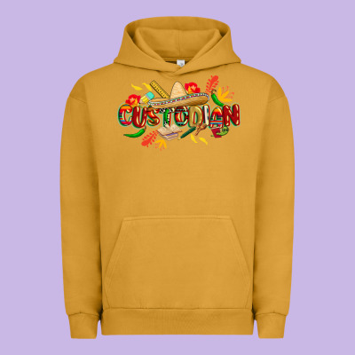 Cinco De Mayo Custodian Urban Hoodie Designed By Cowgirlartshop