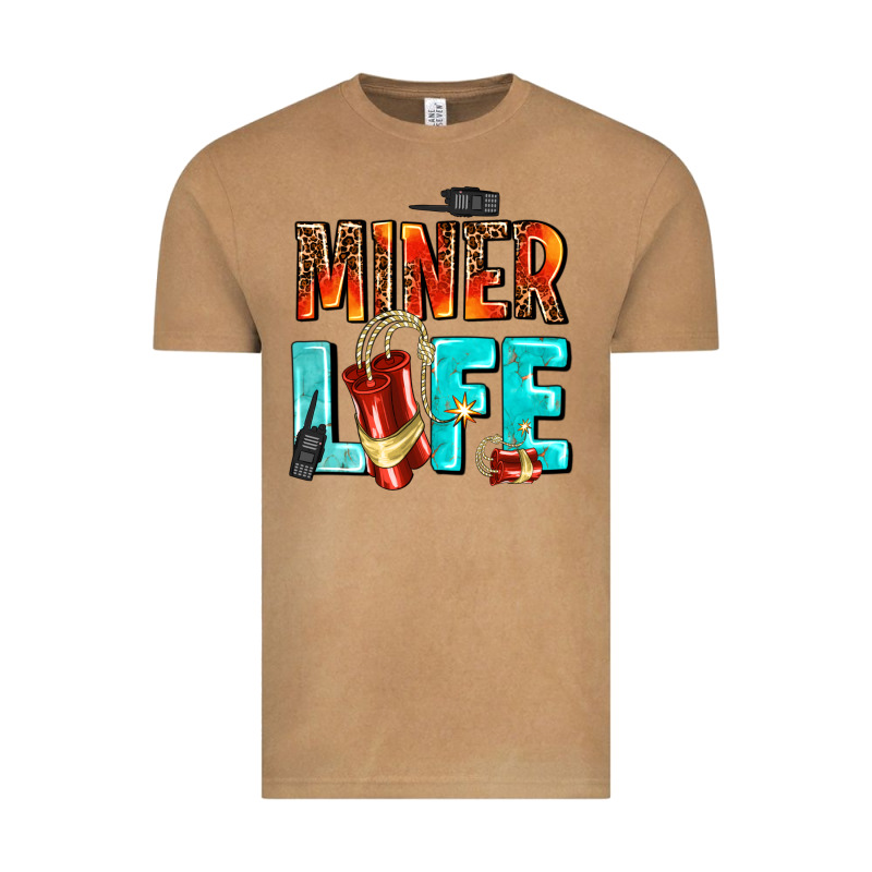 Miner Life Vintage Tee by AdoDesignShop | Teevron