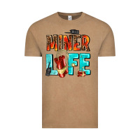 Vintage Coffee miner life Vintage Tee - AdoDesignShop