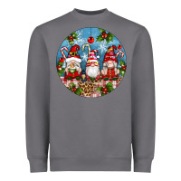 Storm christmas gnomes ornament Heavyweight Sweatshirt - Artiststas