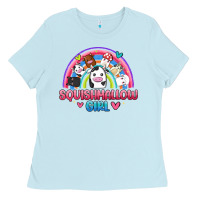 Baby Blue squishmallow girl Ladies Tee - JahusDesignShop