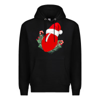 Black Christmas Football Premium Hoodie - Bettercallsaul
