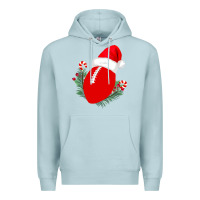 Blue Mist Christmas Football Premium Hoodie - Bettercallsaul