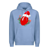 Colony Blue Christmas Football Premium Hoodie - Bettercallsaul