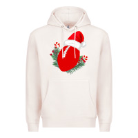 Pale Pink Christmas Football Premium Hoodie - Bettercallsaul