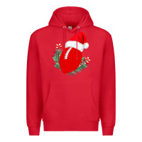 Red Christmas Football Premium Hoodie - Bettercallsaul