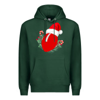 Sports Green Christmas Football Premium Hoodie - Bettercallsaul