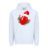 White Christmas Football Premium Hoodie - Bettercallsaul