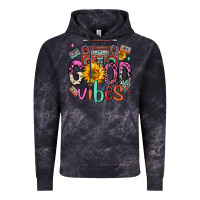 Cloud Black good vibes cassette boombox Vintage Hoodie - FaDigitalArtStudio