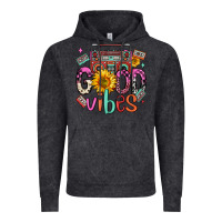 Vintage Black good vibes cassette boombox Vintage Hoodie - FaDigitalArtStudio
