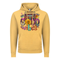 Good Vibes Cassette Boombox Vintage Hoodie | Teevron