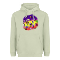 Matcha halloween candy  patches Heavyweight Hoodie - BundleAndBundleShop
