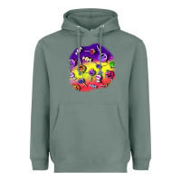 Sage halloween candy  patches Heavyweight Hoodie - BundleAndBundleShop