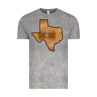 Cloud Rock Texas Map Western Horsehide Pattern Vintage Tee - Bettercallsaul