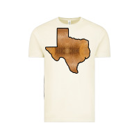 Vintage Arctic Texas Map Western Horsehide Pattern Vintage Tee - Bettercallsaul