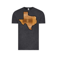 Vintage Black Texas Map Western Horsehide Pattern Vintage Tee - Bettercallsaul