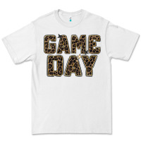 White game day leopard Premium Tee - Zillion Design Studio