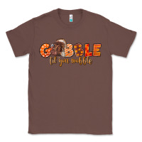 Chestnut Fall Gobble Gobble Til You Wobble Classic Tee - LillyAllenDesigns
