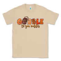 Mushroom Fall Gobble Gobble Til You Wobble Classic Tee - LillyAllenDesigns