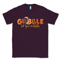 Plum Fall Gobble Gobble Til You Wobble Classic Tee - LillyAllenDesigns